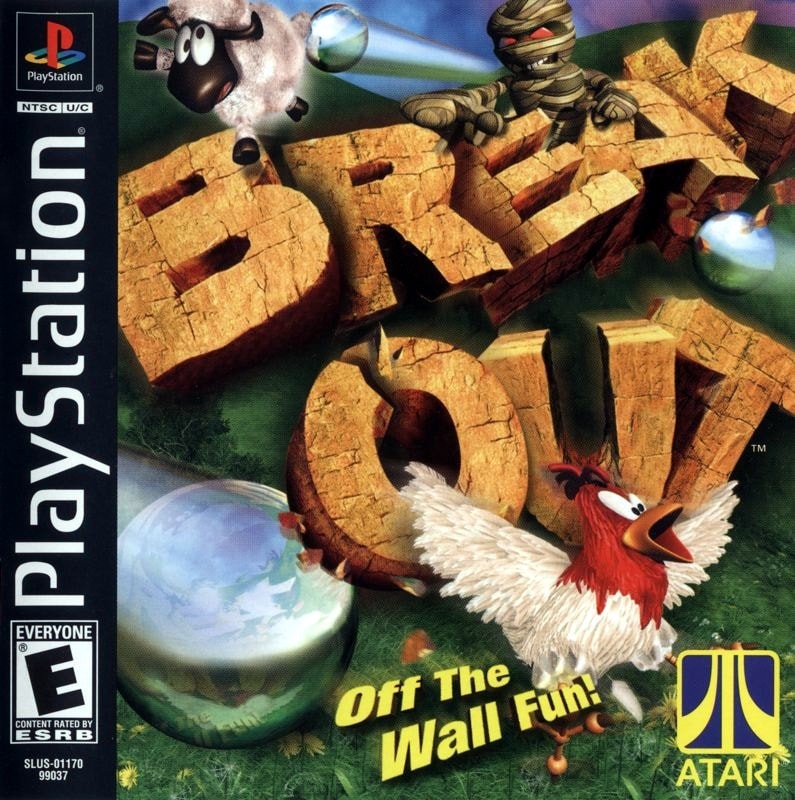 Capa do jogo Breakout