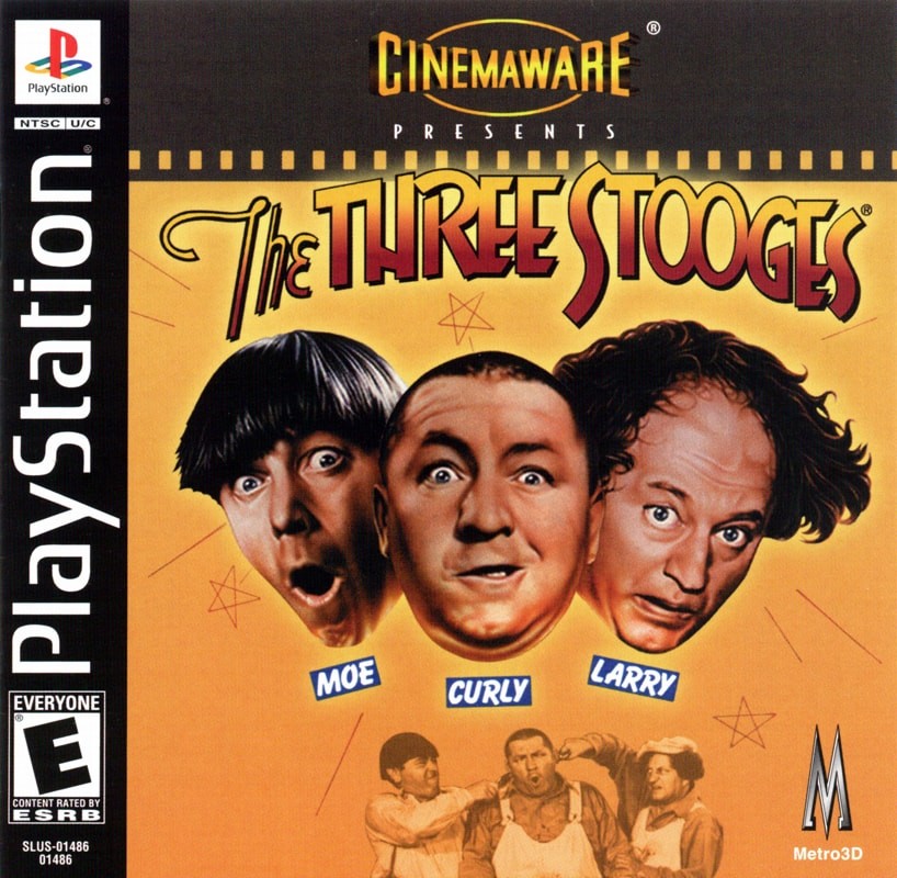 Capa do jogo The Three Stooges